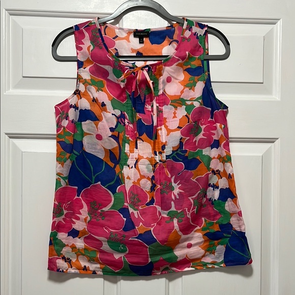 Talbots Tops - Talbots Women's Floral Sleeveless Top - Multicolor